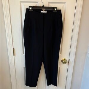Black Trousers  - Curvy Tapered Classic Straight Leg